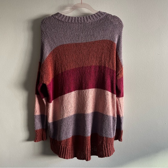 Show me your mumu Woodsy knit sweater in Sunset stripe Size XS - Picture 6 of 9